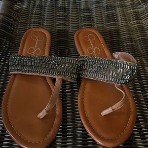 Jessica Simpson sandals, worn maybe twice